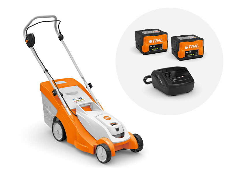 STIHL RMA 239 + 2x AK 20 + AL 101